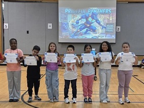 3rd grade Prideful Panther Awards