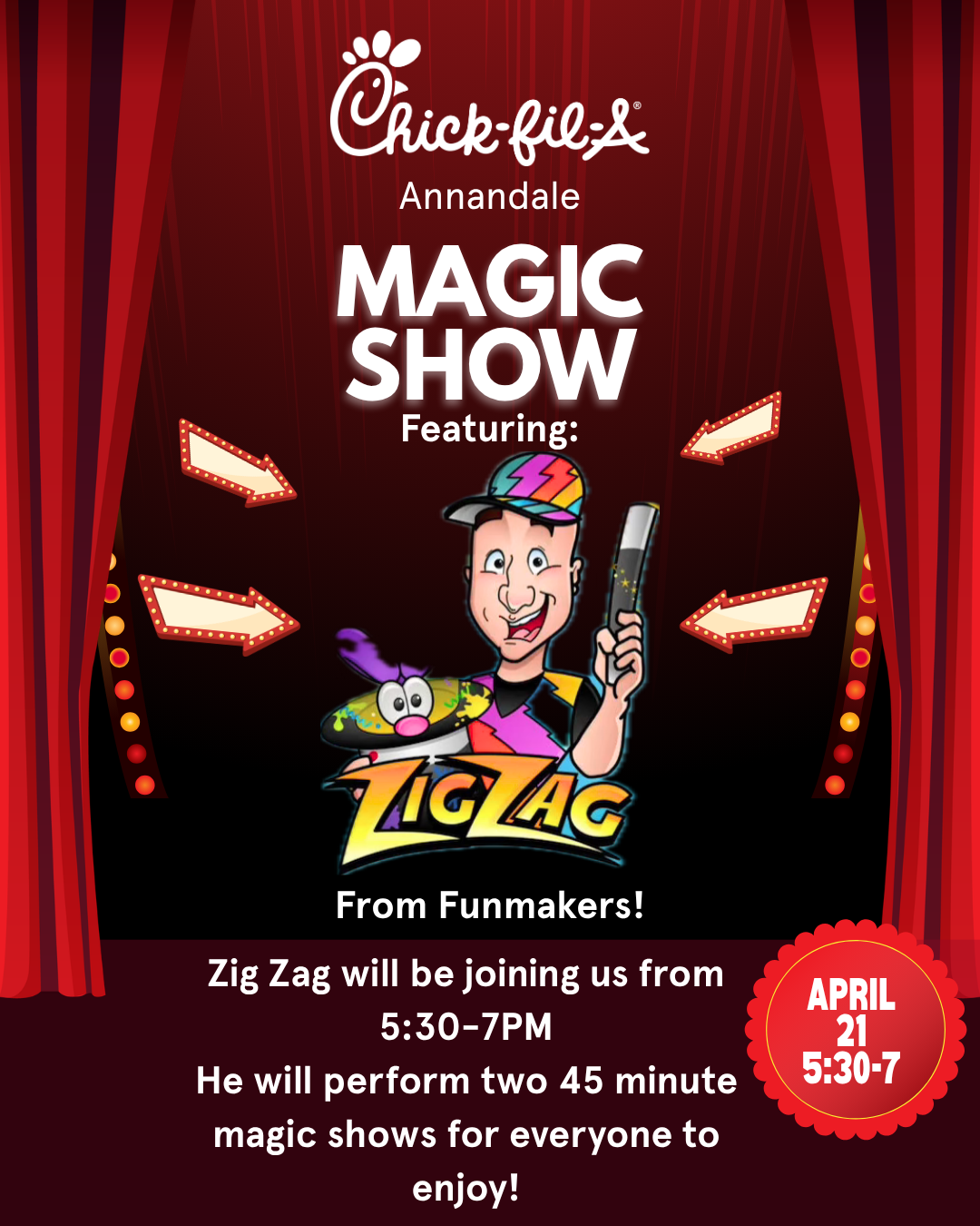 Chick-fil-A Magic Show