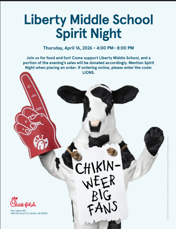 Chik-fil-A Spirit Night