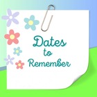 dates to remember clipart