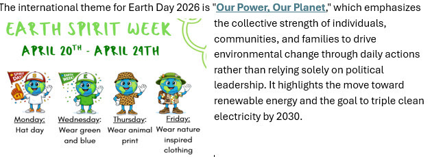 Earth Spirit Week