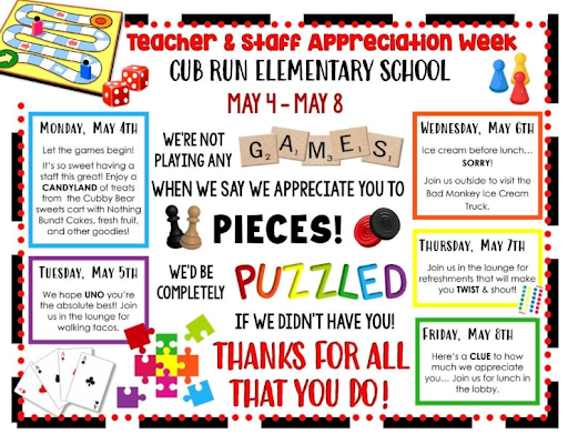 staff appreciation spring 2026