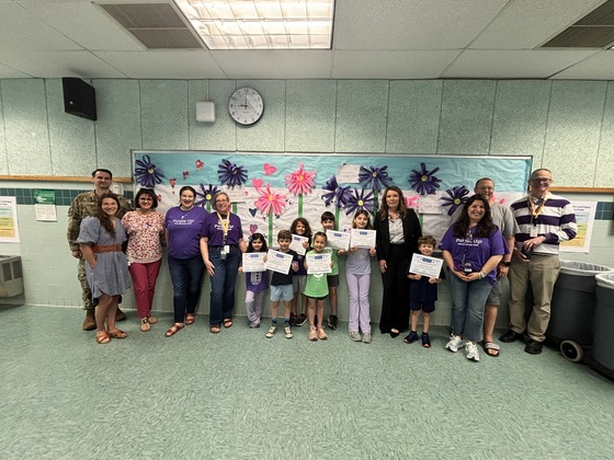 Purple Up Breakfast Crew