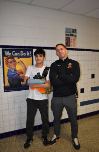 word of the week winner and the middle school SOSA 