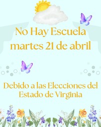 No School April 21