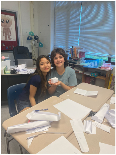 Students in Ms. O’Dell’s and Ms. Drumheller’s Civics class