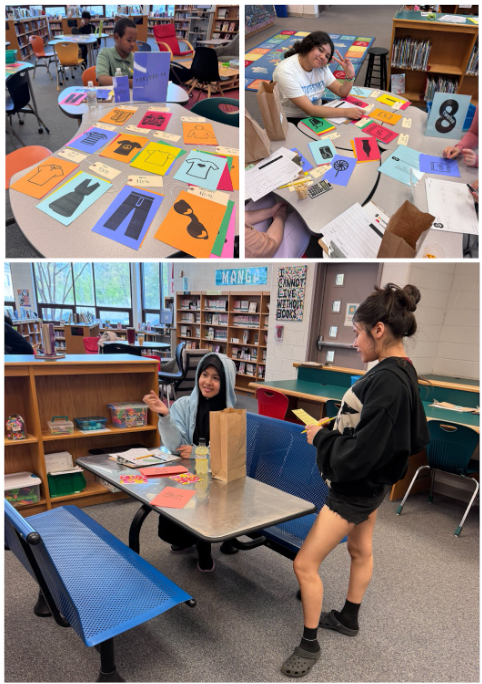 Students in Ms. Oliva’s and Ms. Angelova’s math classes