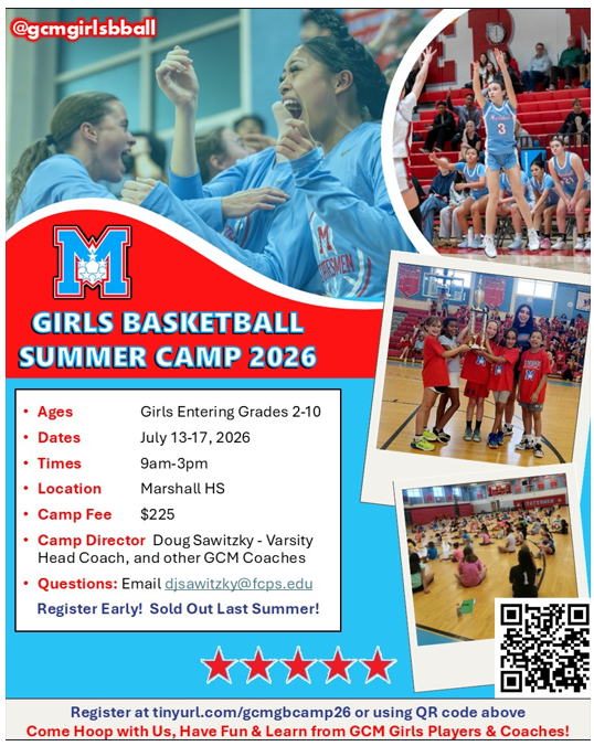 Girls Basketball Summer Camp @ Marshall High School