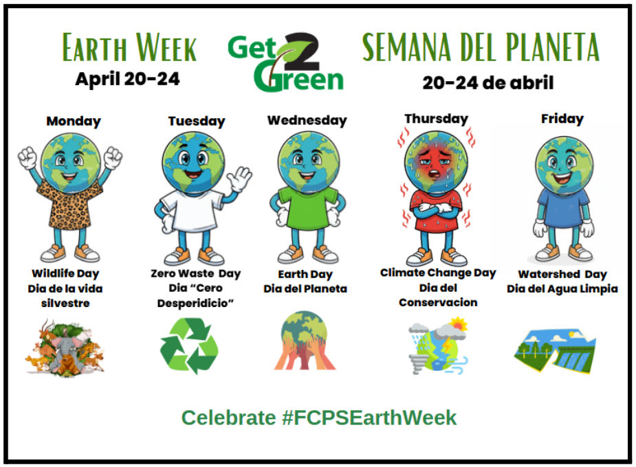 Earth Week: April 20-24