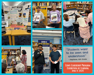 Lewis Leadership Exhibition of Learning Spring 2026