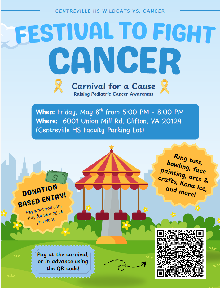 CVHS Festival to fight cancer flyer