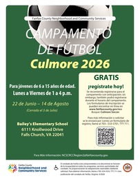Soccer Camp Flyer (Spanish)