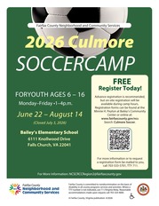 Culmore Soccer Flyer