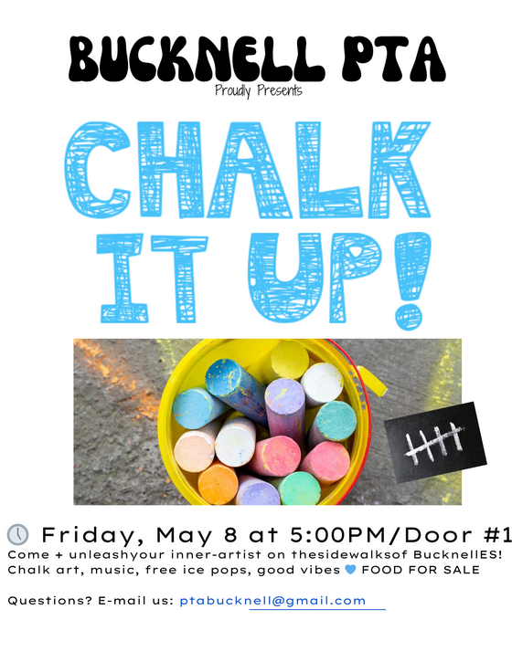 PTA Chalk it Up Flyer