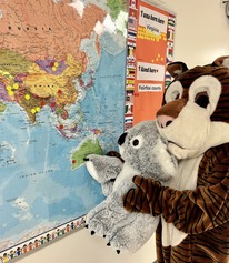 Terry and Stuffie and Map