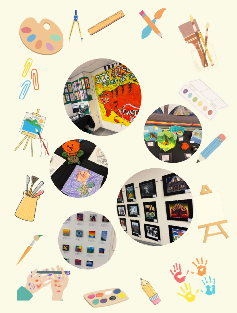 Edison High School Pyramid Art Show April Newsletter