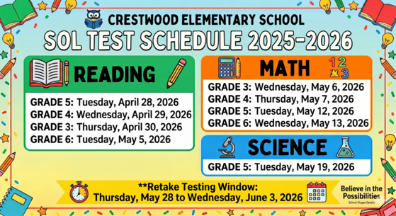 SOL schedule English