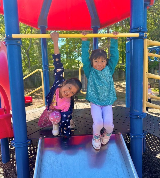 Children at the playground