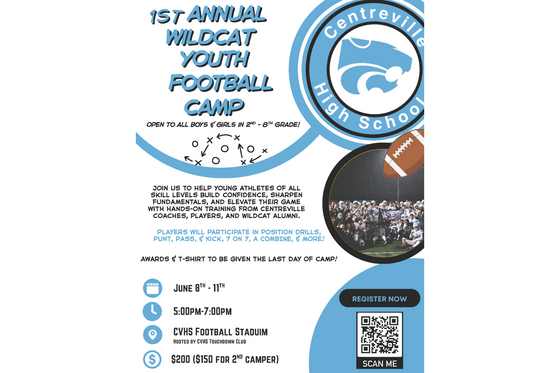 Wildcat youth camp poster