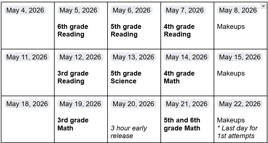 sol schedule
