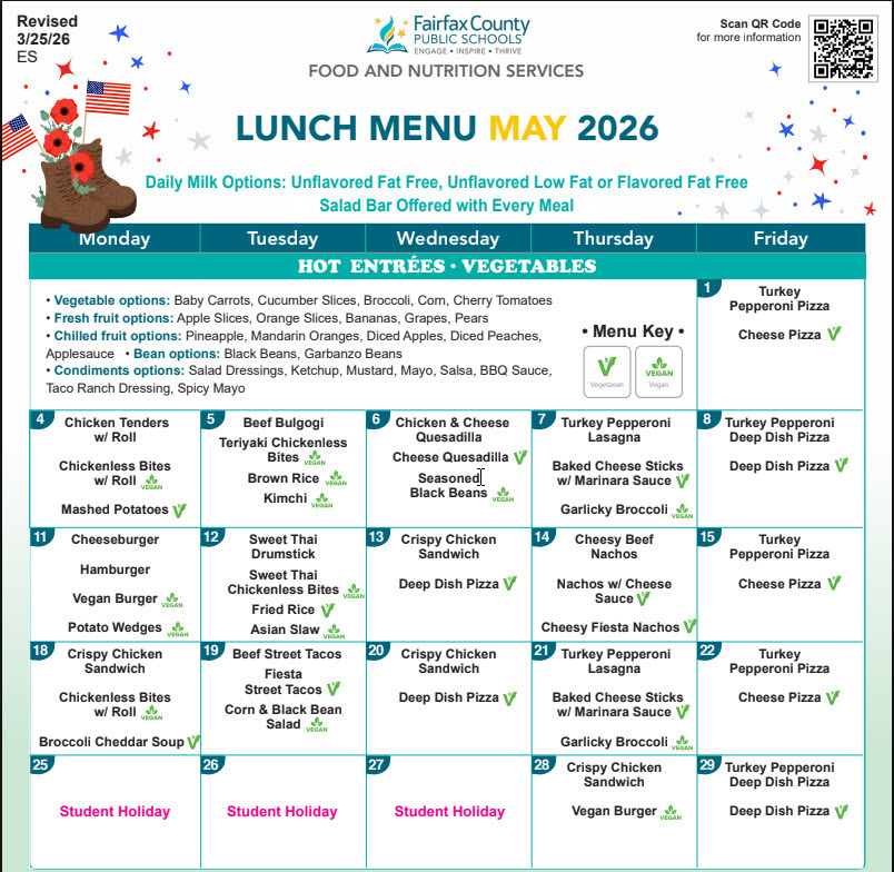 Lunch Menu