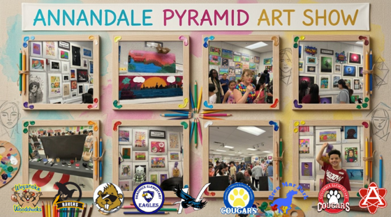 Art on display at the Annandale Pyramid Art Show