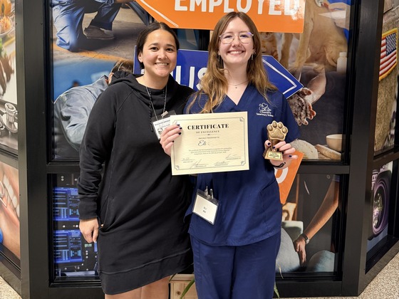 Veterinary Science students competing at the FFA regional competition
