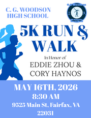 Woodson High School 5k run and walk flyer