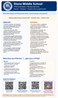 Join The " Stone Middle School PTSA"