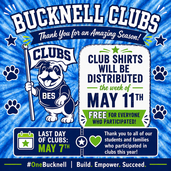 Bucknell club shirt flyer