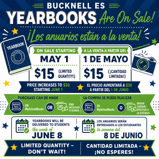 Yearbook sales flyer
