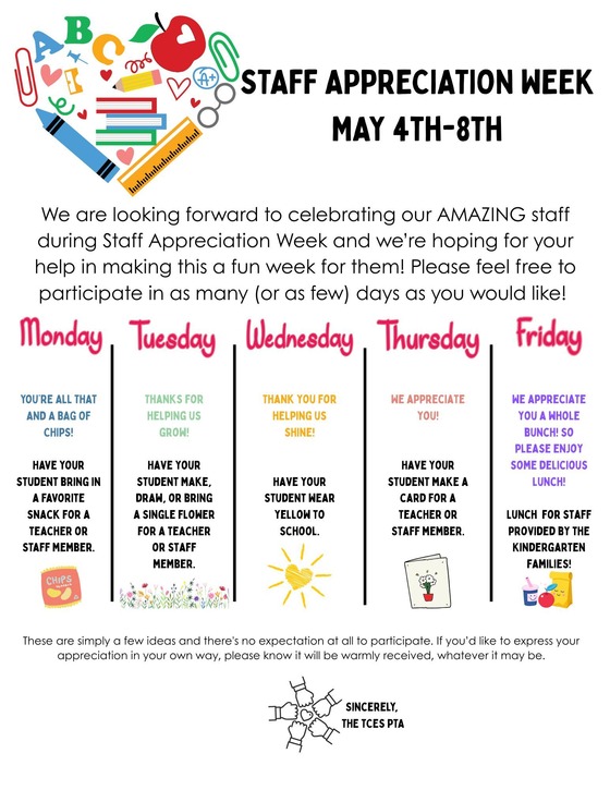 Staff Appreciation Week