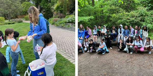 Students at Green Springs Garden 