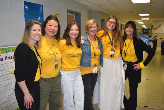 A picture of the Stenwood kindergarten team
