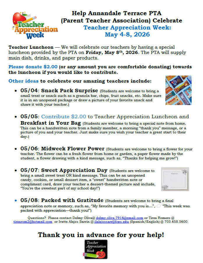 Teacher Appreciation Week_05/04-05/08