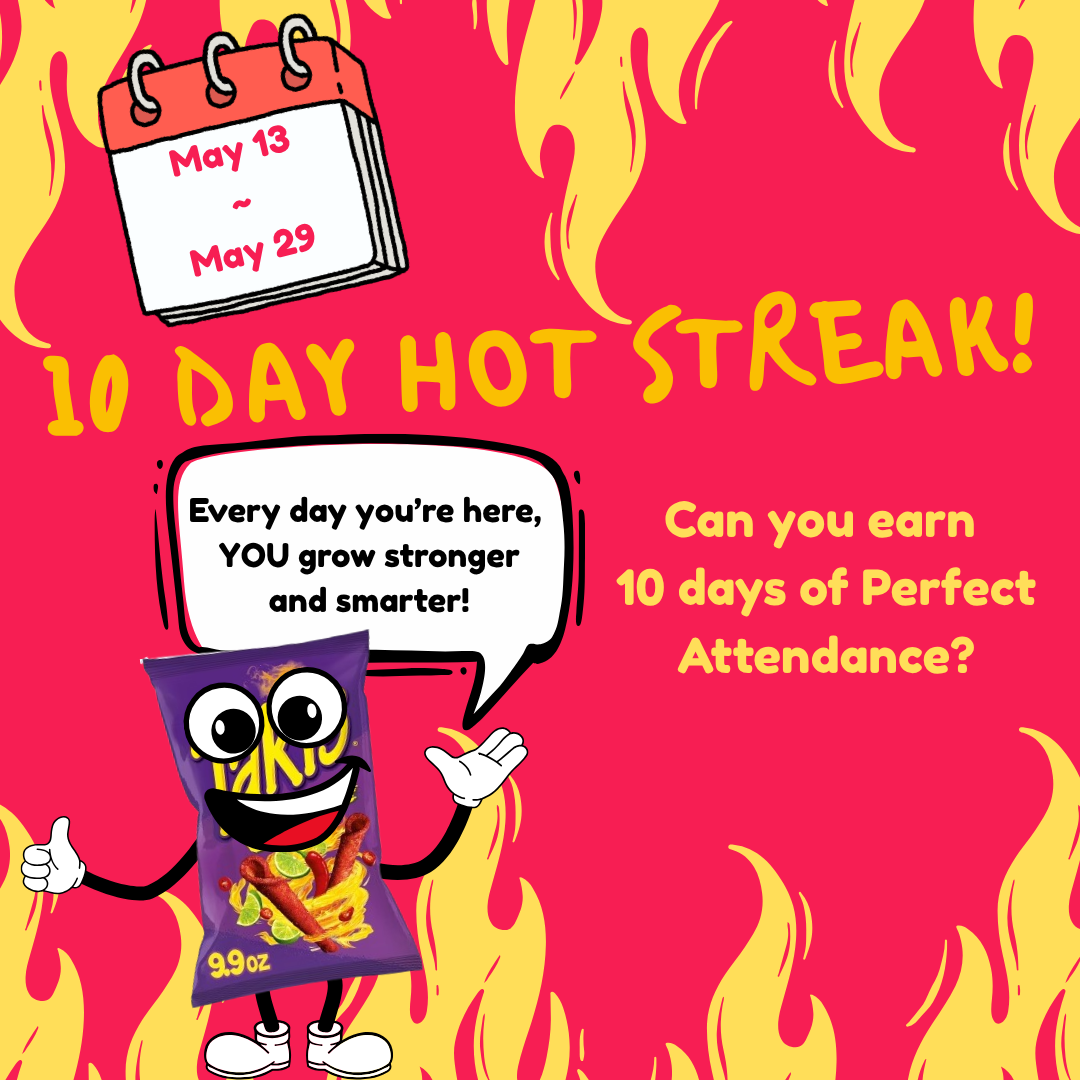 hot streak flyer - english