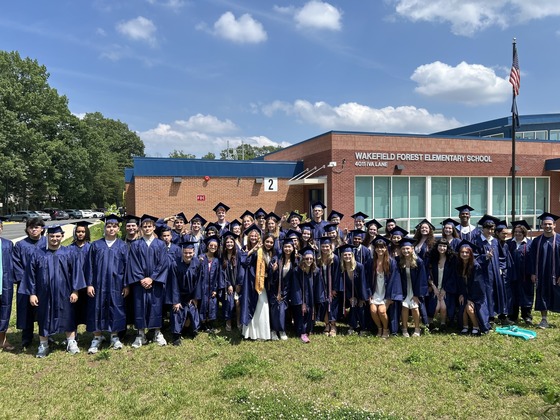 2025 graduating seniors. Grad walk coming