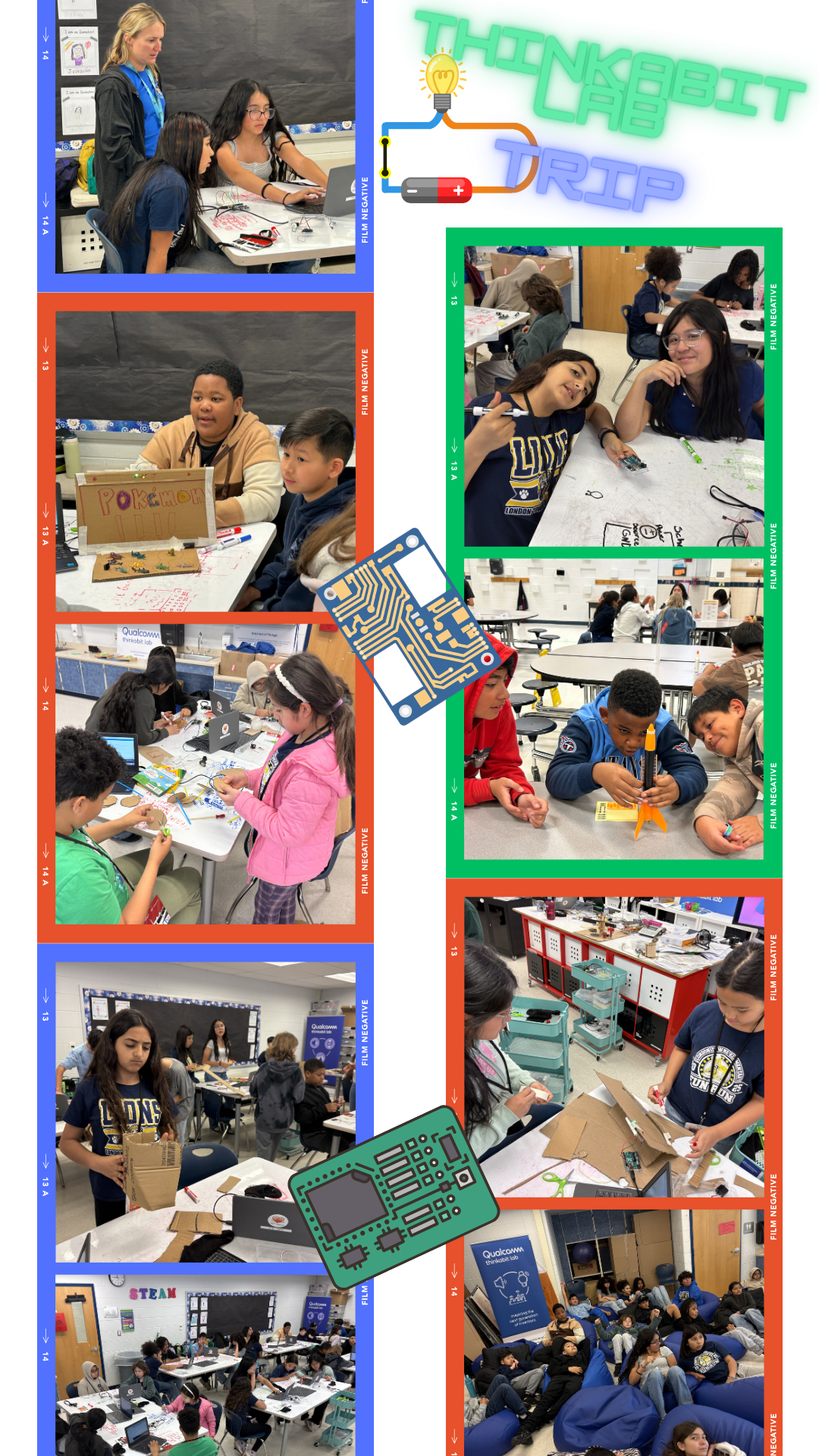 field trip photo collage