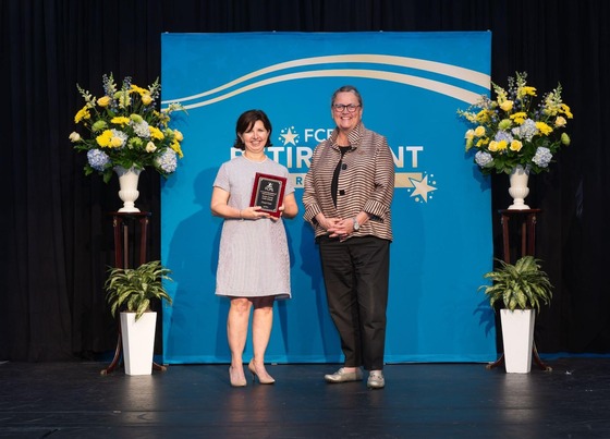 Cheryl Clark with Dr. Reid