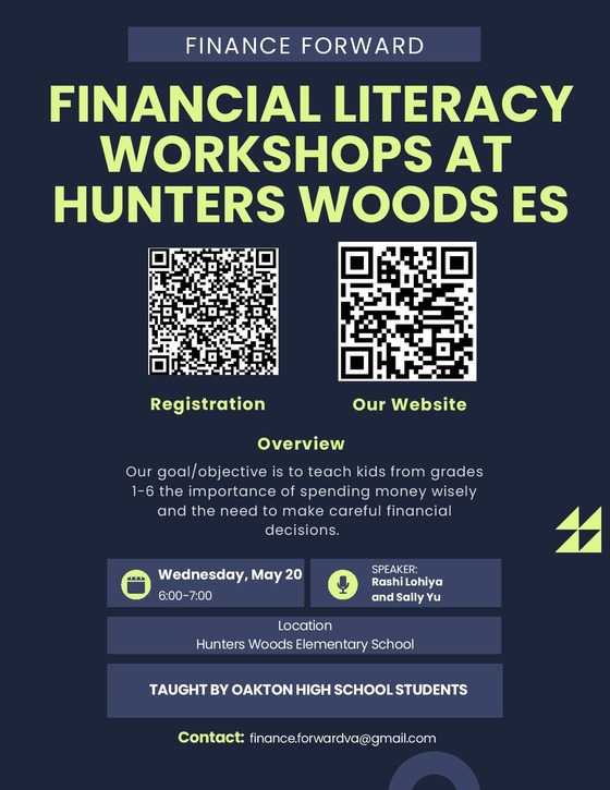 Finance Forward flyer- May workshop