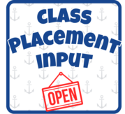 Class Placement Input Open