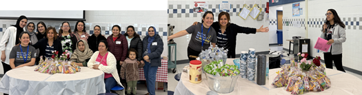 The Parent Coffee held last Friday centered on Volunteer Appreciation Week.