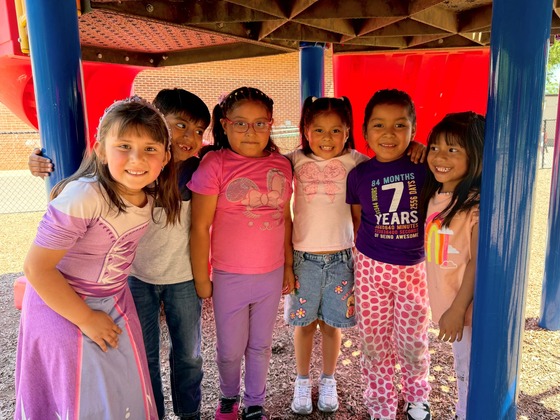 Kinder Students Playground
