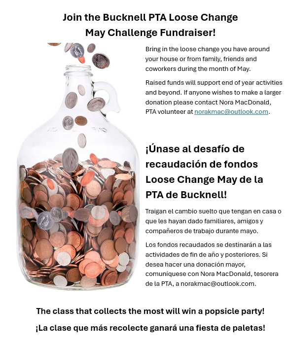 PTA Loose Change Challenge Fundraiser