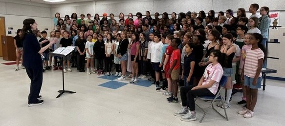 chorus rehearsal