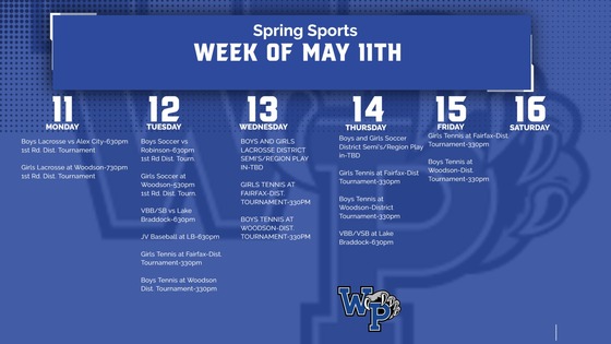 Week of May 11th