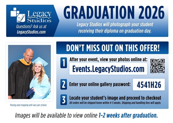 Graduation picture flyer