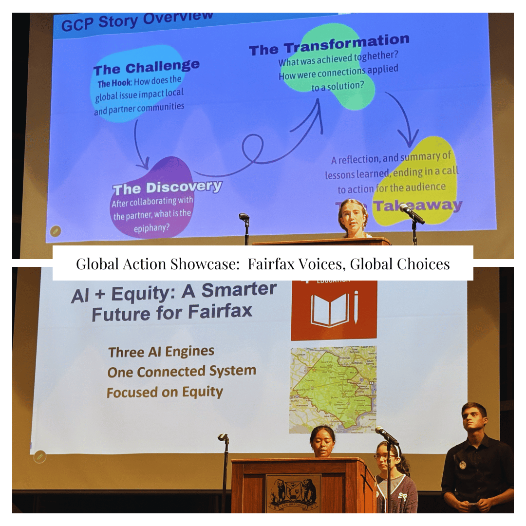 Global Action Showcase:  Fairfax Voices, Global Choices