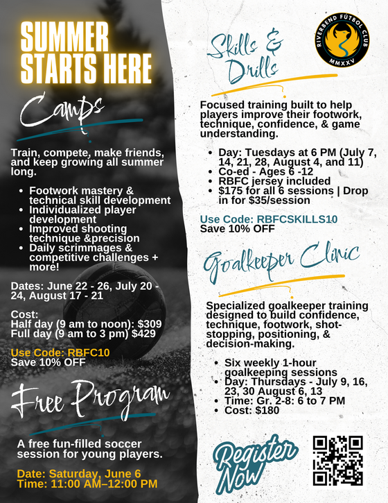 RBFC summer soccer programs