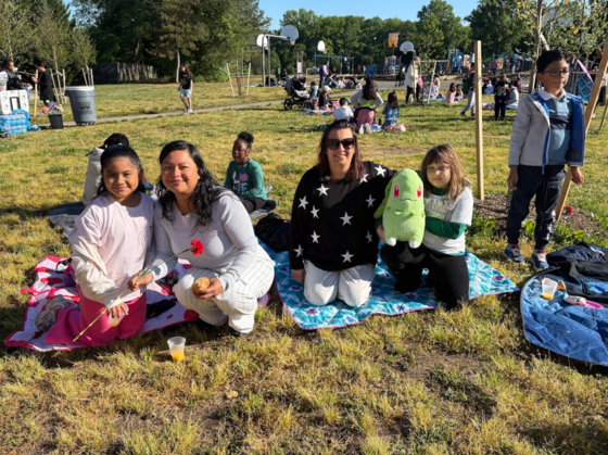 A Group of Students with their Mom